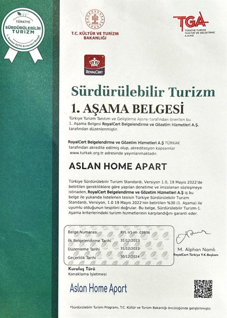 Aslan Home Apart Istanbul Exteriör bild